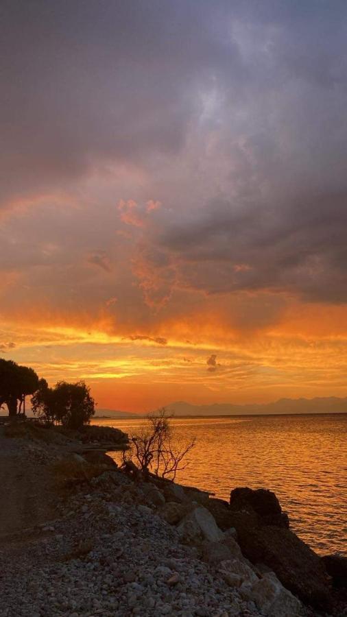 Villa Σπίτι Με Σοφίτα Μπροστά Στη Θάλασσα Trápeza Esterno foto